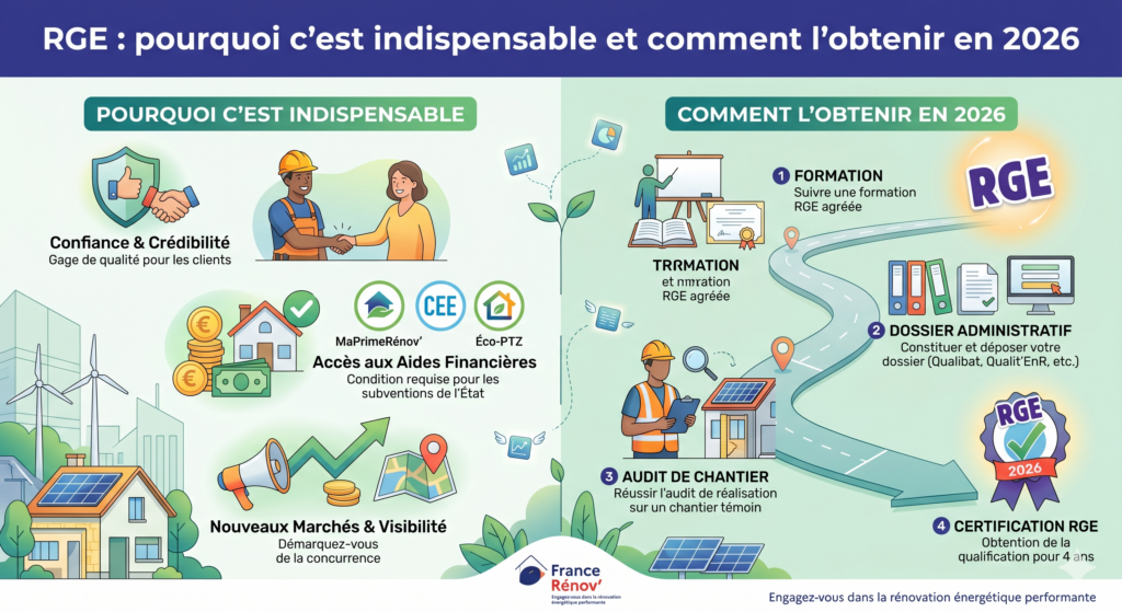 RGE : pourquoi c'est indispensable et comment l'obtenir en 2026