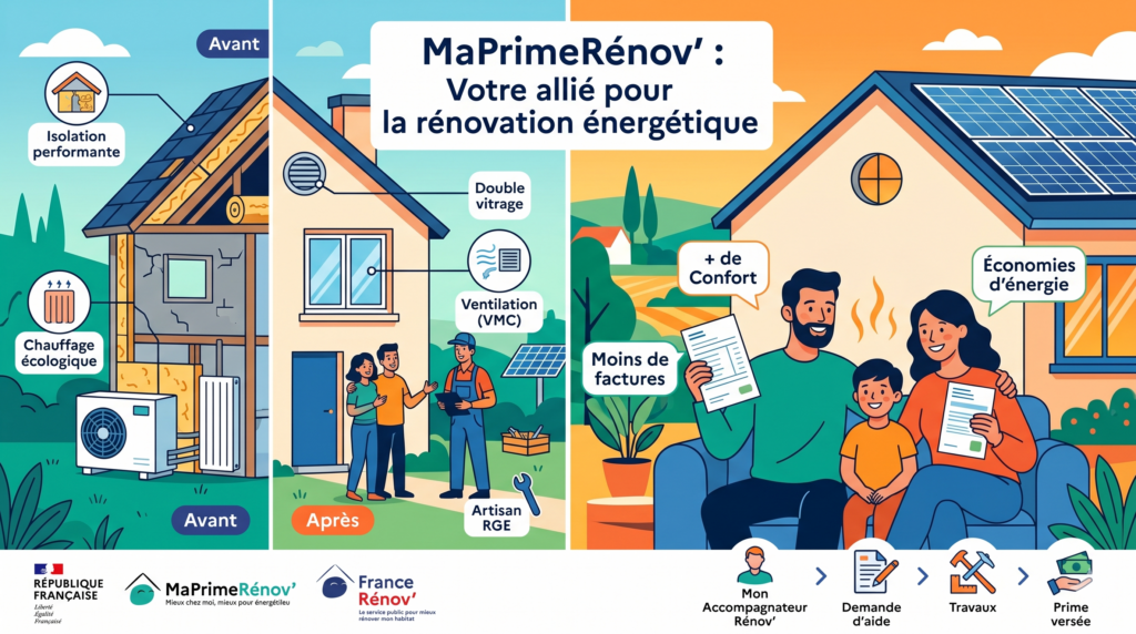 MaPrimeRénov' 2026
Artisan BTP isolation combles 
